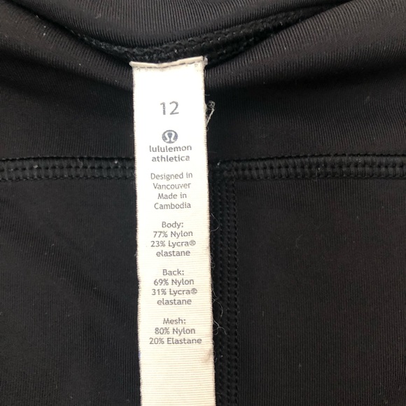 Lululemon under the knee length leggings - Picture 3 of 4